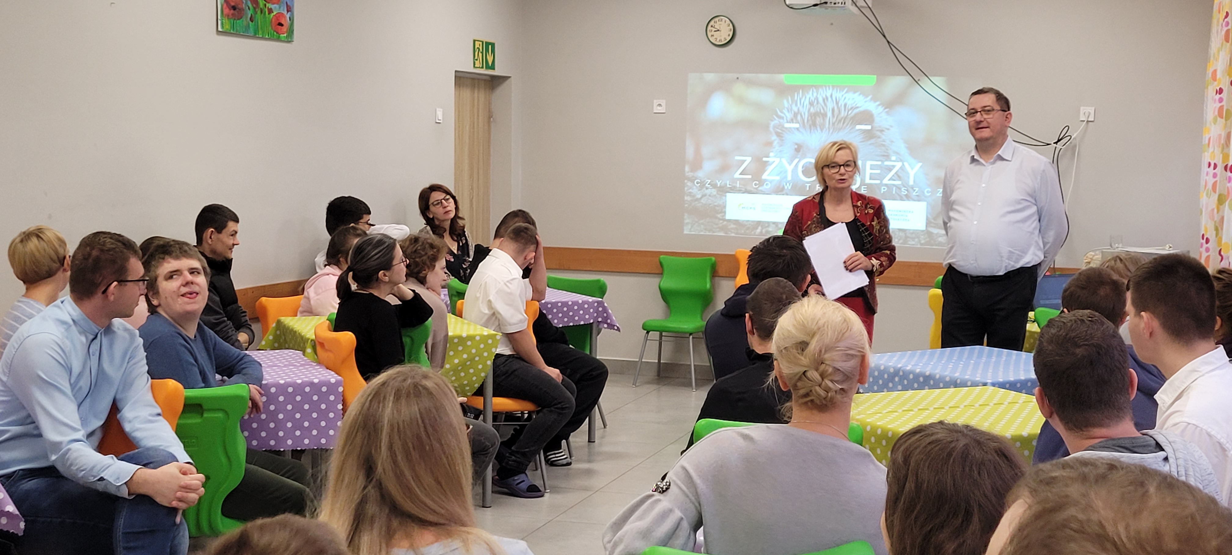 Lekcja ekonomii społecznej i solidarnej w SOSW Trzcianka