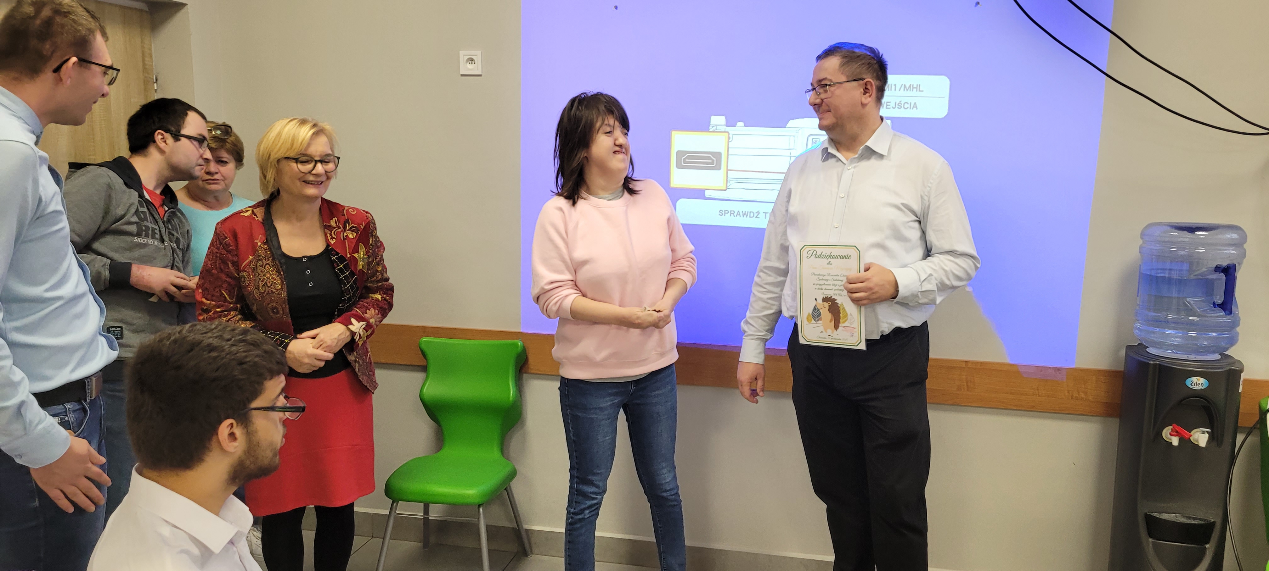 Lekcja ekonomii społecznej i solidarnej w SOSW Trzcianka