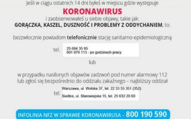 News - Informacja Koronowirus